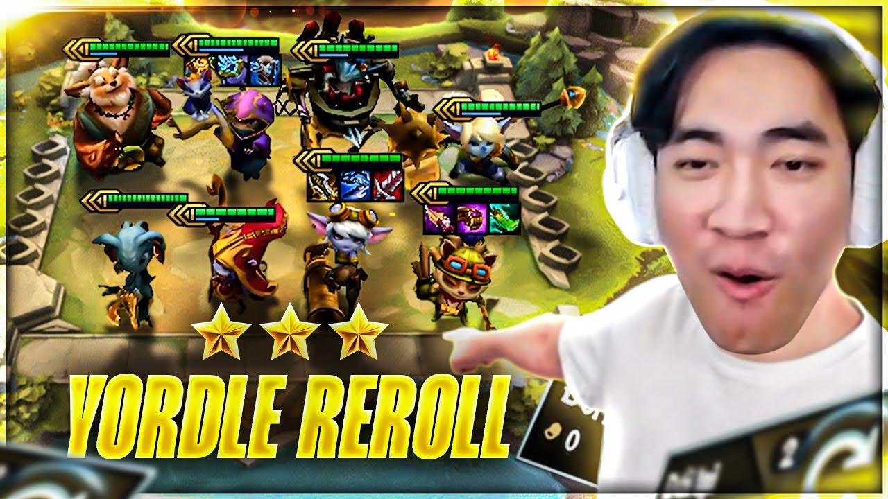 LEVI DÁT VÀNG ĐỘI HÌNH VỚI BÀI ĐẤU YORDLE REROLL MỚI ĐƯỢC BUFF