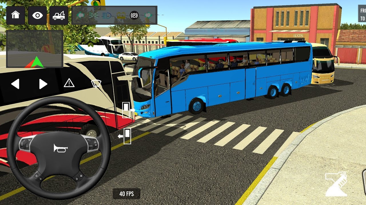 Indonesia Coach bus driving | Euro bus simulator 2026 Android gameplay #game 1 Part 75
