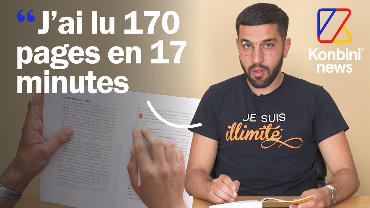 Mohamed Boclet est vice-champion du monde de lecture rapide 🤯