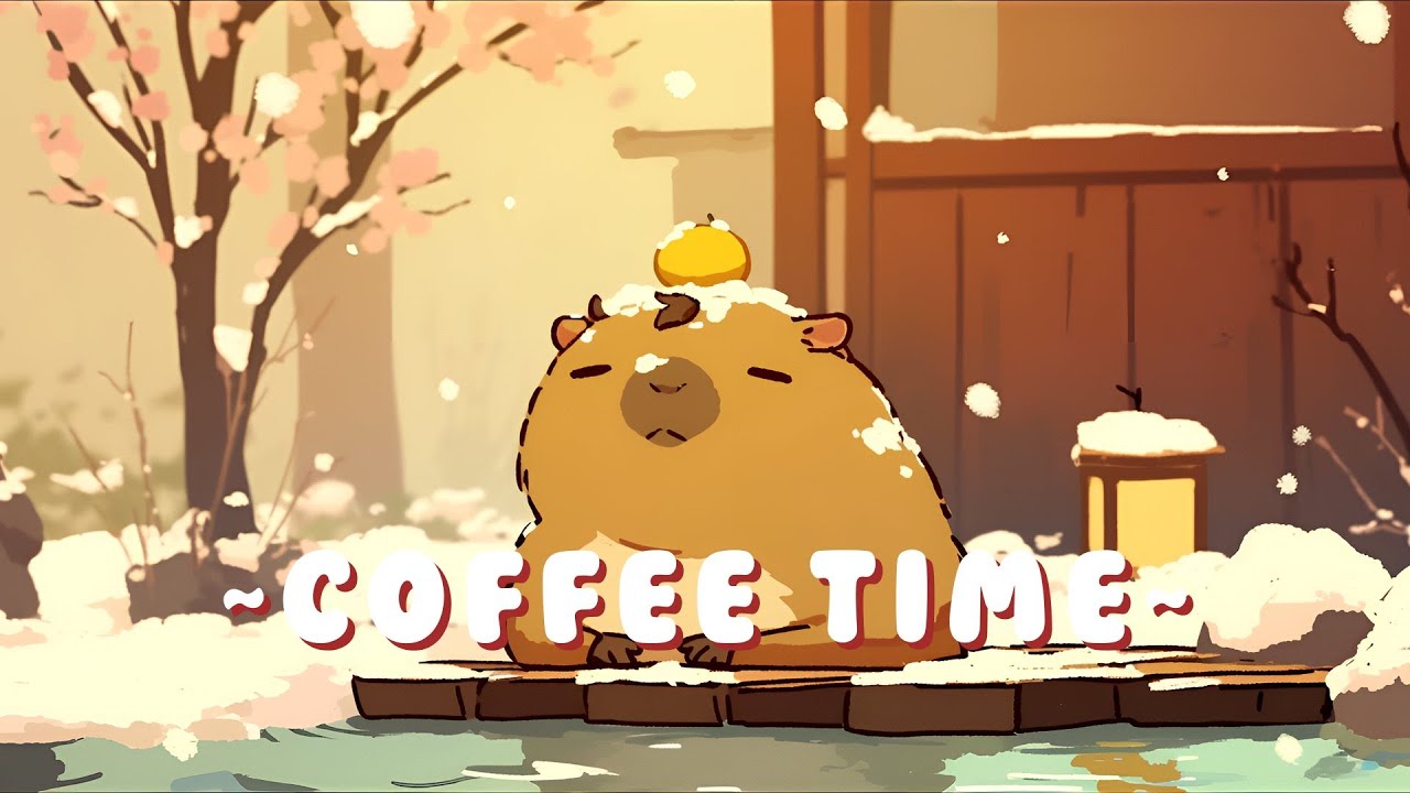 [60 Minutes] Capybara Beat Station | Ambient Study Beats Mix 🎵 💫
