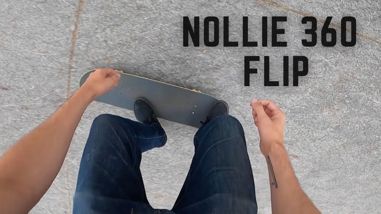 Как сделать Nollie Tre Flip (Нолли 360 Flip)
