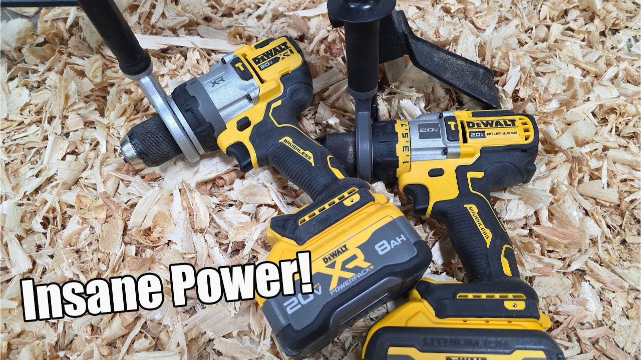 Awesome Power! DEWALT 20V Hammer Drill With Anti-Rotation Safety DCD1007WW1  DCD1007B #dewalt