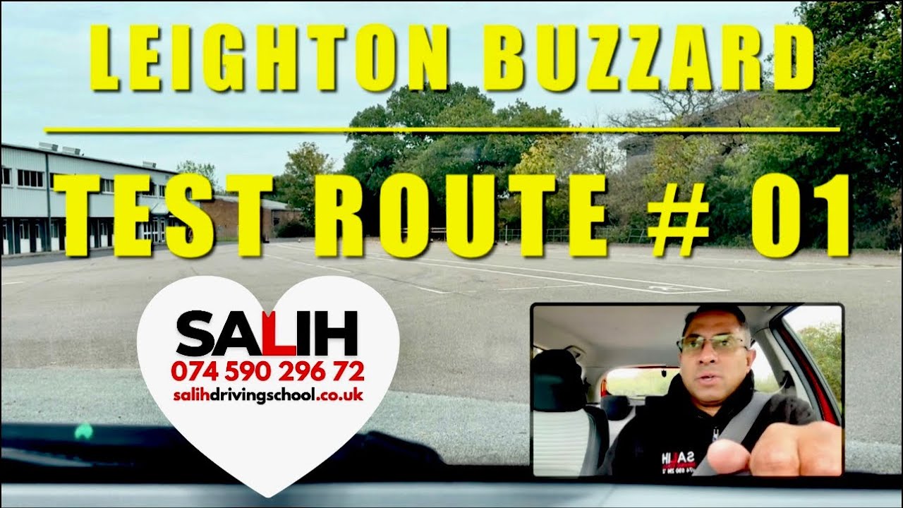 Сможете ли вы пройти этот маршрут? | Экзамен по вождению Leighton Buzzard, маршрут 1