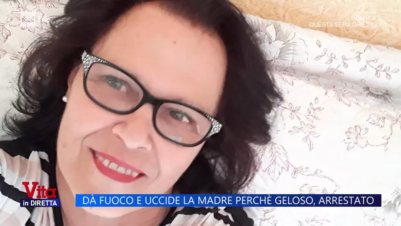 Afragola, dà fuoco e uccide la madre perché geloso - Vita in Diretta 29/09/2025