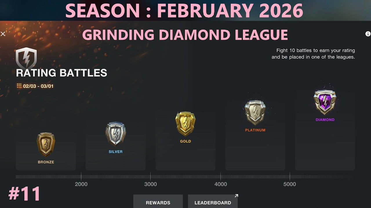 #787 Grinding 5 Parts of Certificates of GSOR 1008 Fearless | Season : February 2026 | WoTB 11.17.0