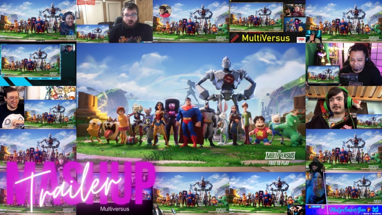 MultiVersus | Official Cinematic Trailer Reaction Mashup 🕹️🎮 - 