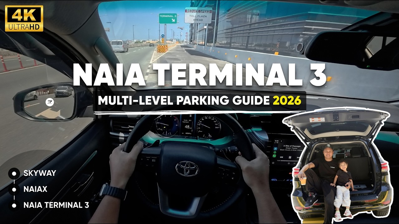[POV Drive] 2026 NAIA Terminal 3 MULTI-LEVEL PARKING Guide | NAIA, Philippines 🇵🇭✈️ #zabventure