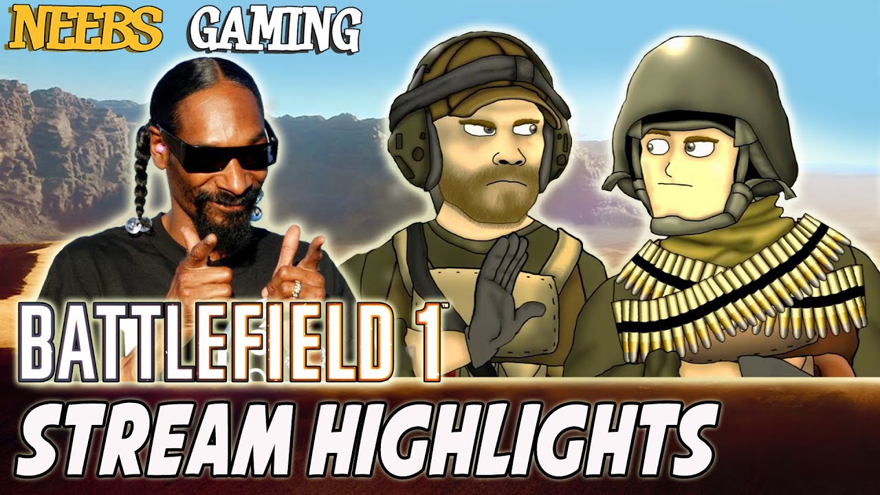 Battlefield 1 - Live Stream Highlights / Funny Moments  (BF1 Gameplay Video)