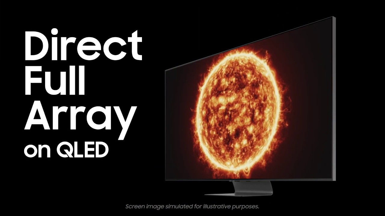 Cast new light on TV. Direct Full Array on Samsung&rsquo;s QLED Range
