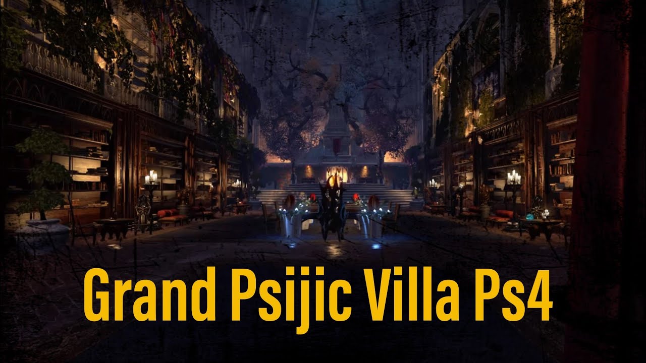 Eso Grand Psijic Villa Ps4 (Guild House)