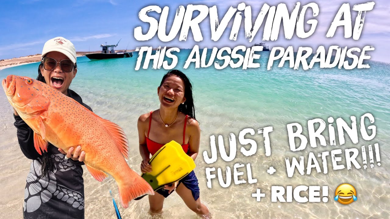 Why couples pay big $$$$ to get here! 🤩Montebello Islands Fishing Diving Exploring🤩