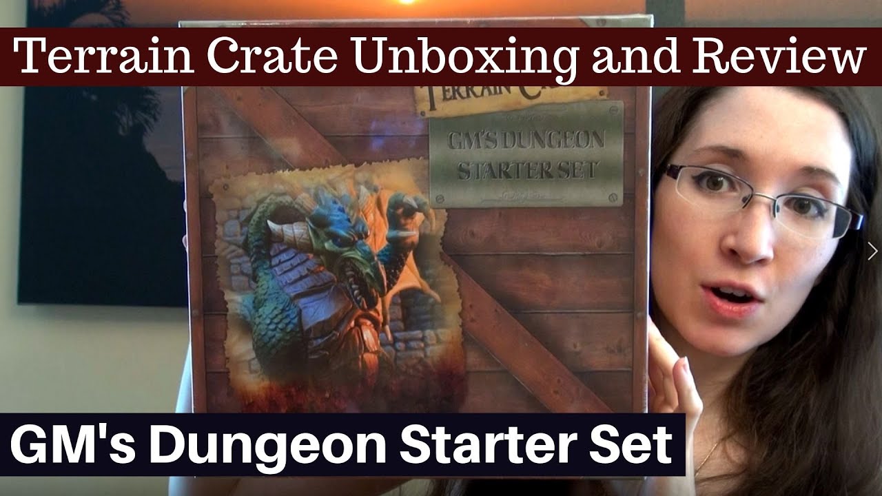 Terrain Crate Series: GM's Dungeon Starter Kit Unboxing and Review