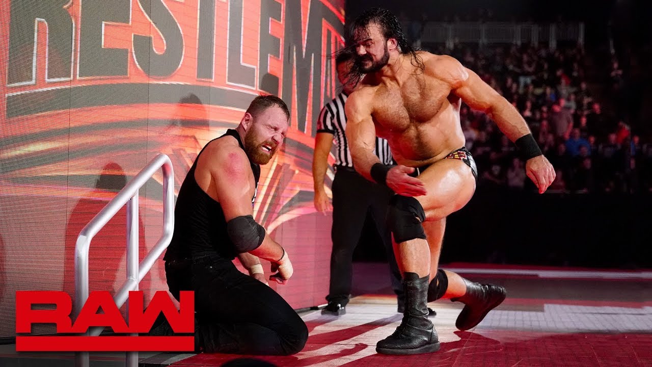 Dean Ambrose vs. Drew McIntyre - Falls Count Anywhere Match: Raw, March 11, 2019