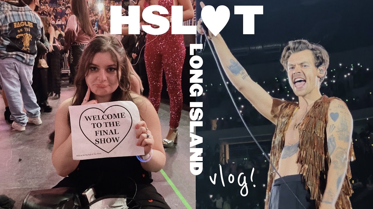 hslot vlog | come see harry styles at the final show with me