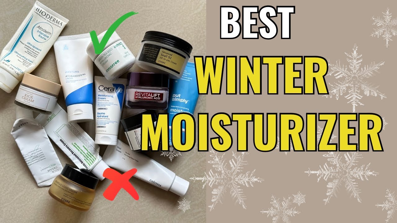 BEST ❄️ Winter moisturizer ✨ for EVERY skin Types ✅ Affordable & ✅ Korean picks