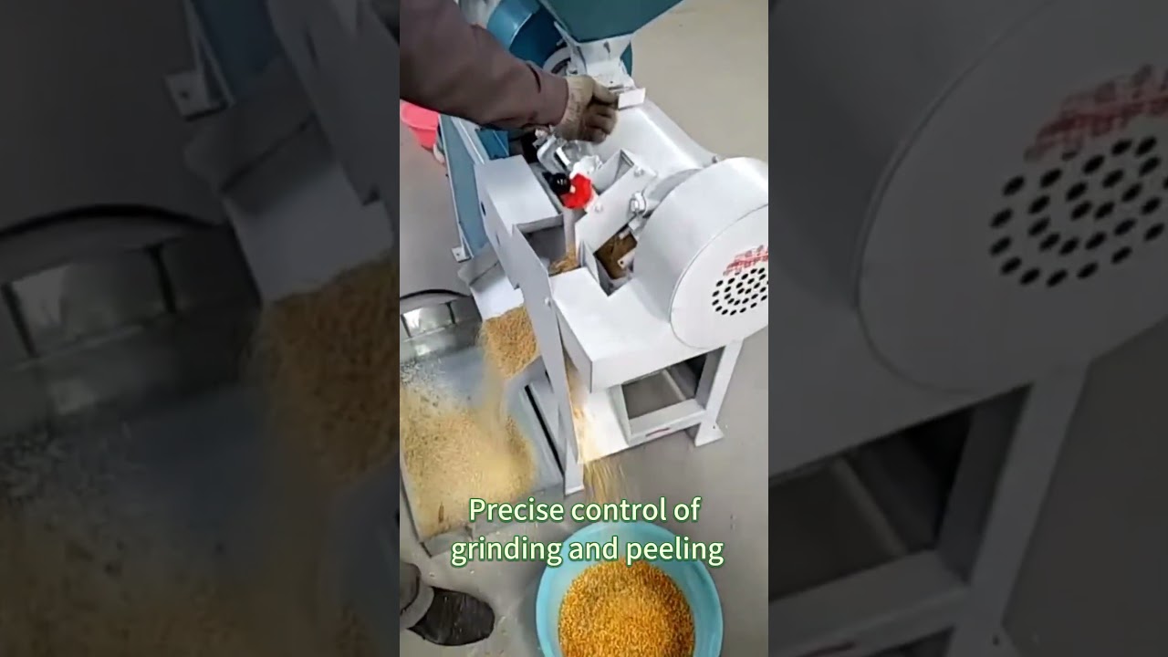 Transform Corn into Grits & Flour in MINUTES!🌽⚡️The Ultimate Corn Milling Solution!