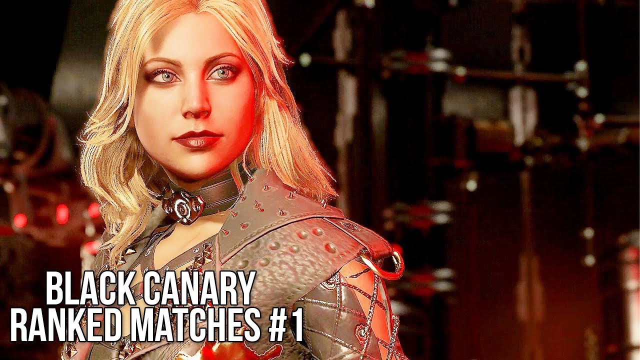 Injustice 2: Black Canary Ranked Matches #1