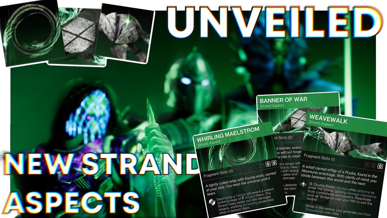 Unveiled & New Season 22 Strand Aspects