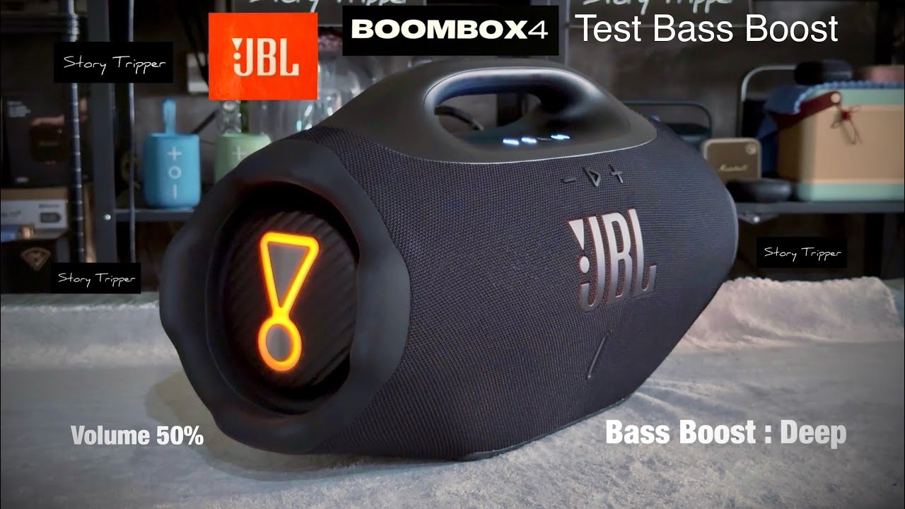 JBL Boombox 4 Test Bass Boost