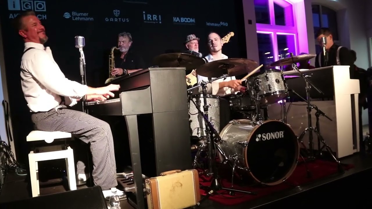 Remo B & The Keys am 28.5.2025 bei AKTIGO im Werk 1 in Gossau