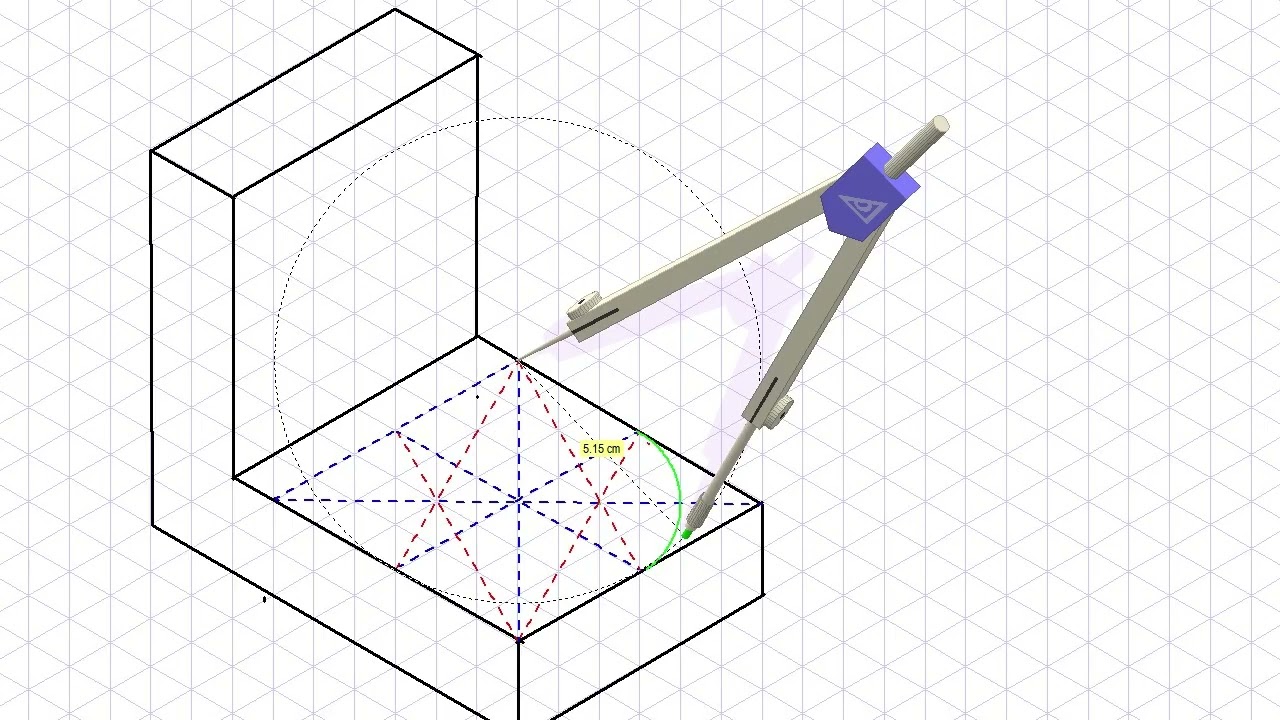 ovalos en isometricos