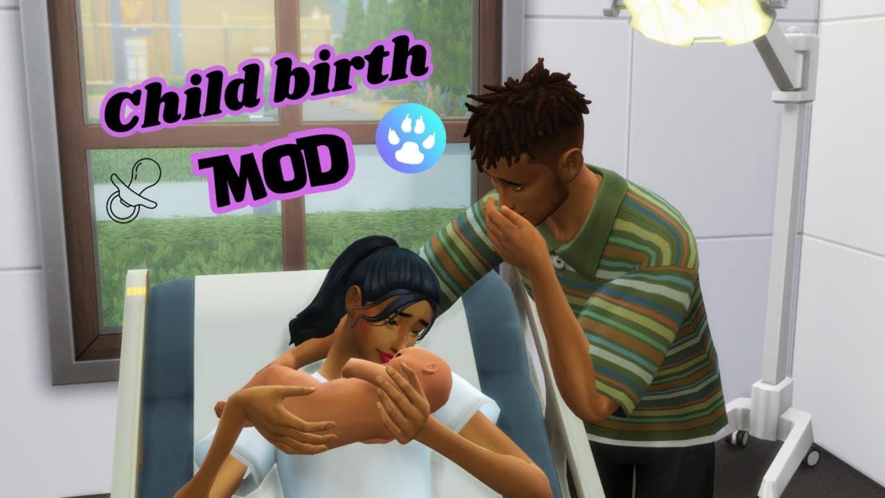 🤰 Mod realista 👶  - Child Birth Pandasama 🧸 // #thesims4