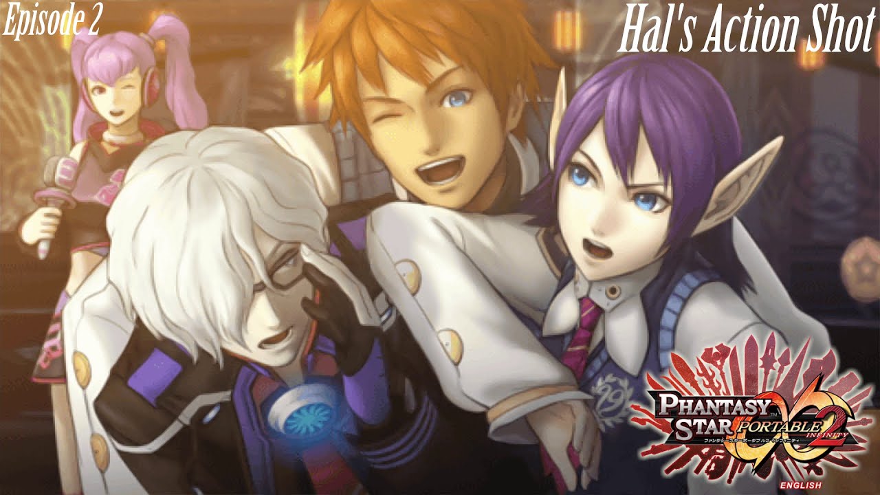 Phantasy Star Portable 2 Infinity [Episode 2] (English) - Hal's Action Shot