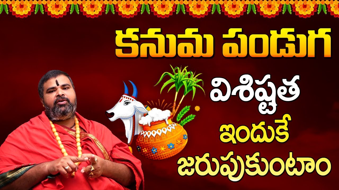 కనుమ పండుగ ఇందుకే జరుపుకుంటాం | Why Do We Celebrate Kanuma Festival | Ashhok Raj Guruji