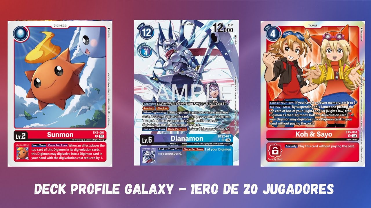 DigimonTCG *BT23 + ST22* - Deck Profile Galaxy