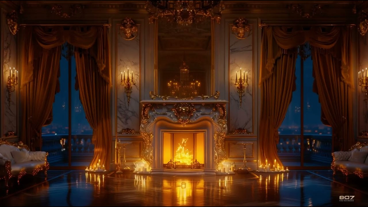 Twisted Games&ndash;Inspired Royal Fireplace Ambience 👑🔥 | Cozy Princess Reading | Romance Book Atmosphere