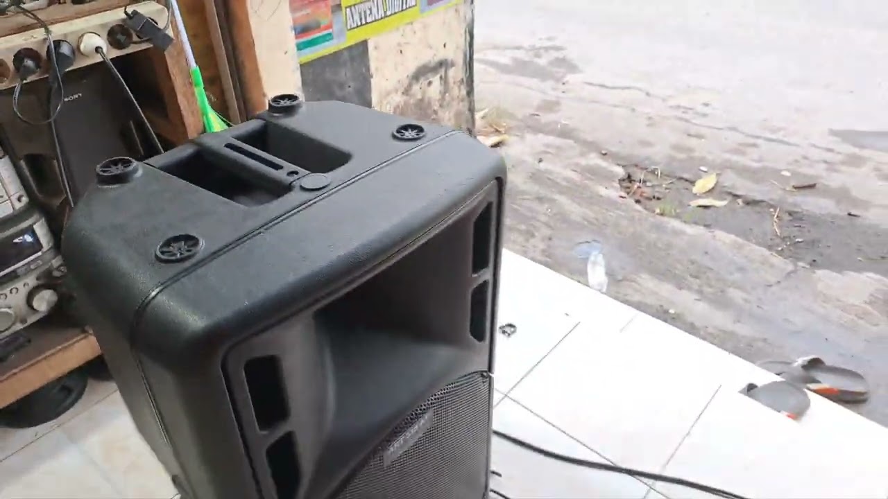 CEK SUARA RCF ART 315-A SETELAH DIGANTI IC PROCESSOR