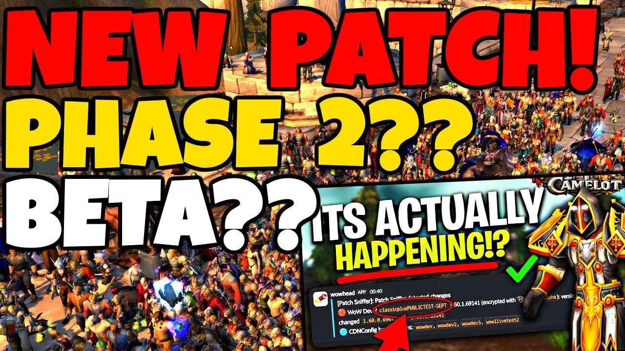 Classic Plus is MUCH CLOSER Than We Think?! NEW Patch Build (Beta or Phase 2?!)