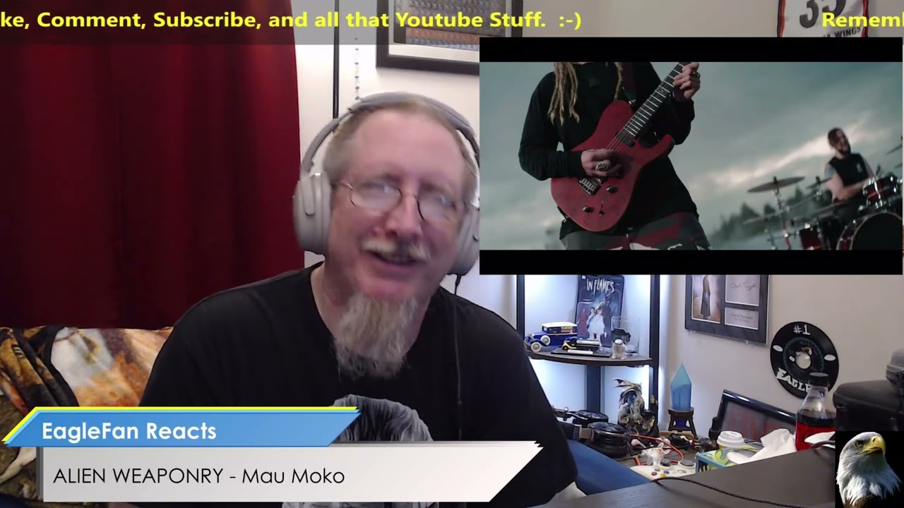 EagleFan Reacts to Mau Moko by Alien Weaponry - Intense, I Like It
