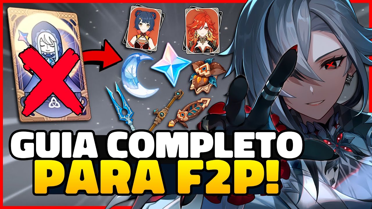 GUIA DE COMO SER UM JOGADOR F2P: GEMAS, PERSONAGENS E BUILDS - GENSHIN IMPACT