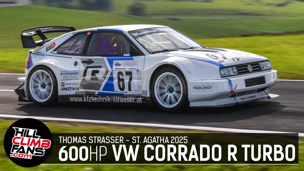 600hp VW Corrado R Turbo by Tom Strasser at Hill Climb St. Agatha 2025 ☆