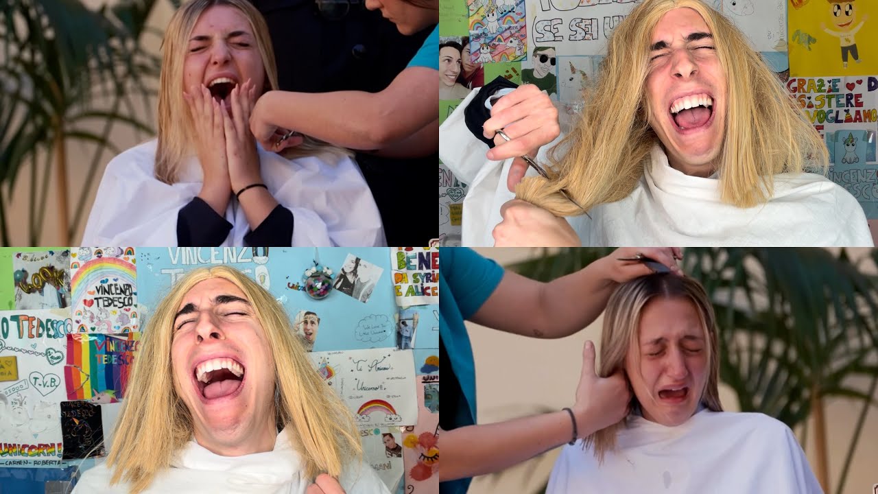 PARODIA TAGLIO DEI CAPELLI DEL COLLEGIO 9!