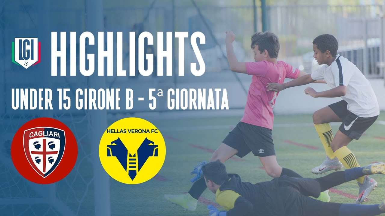 Highlights Cagliari-Verona U15 A-B, Recupero 1^ giornata stagione 2023-24