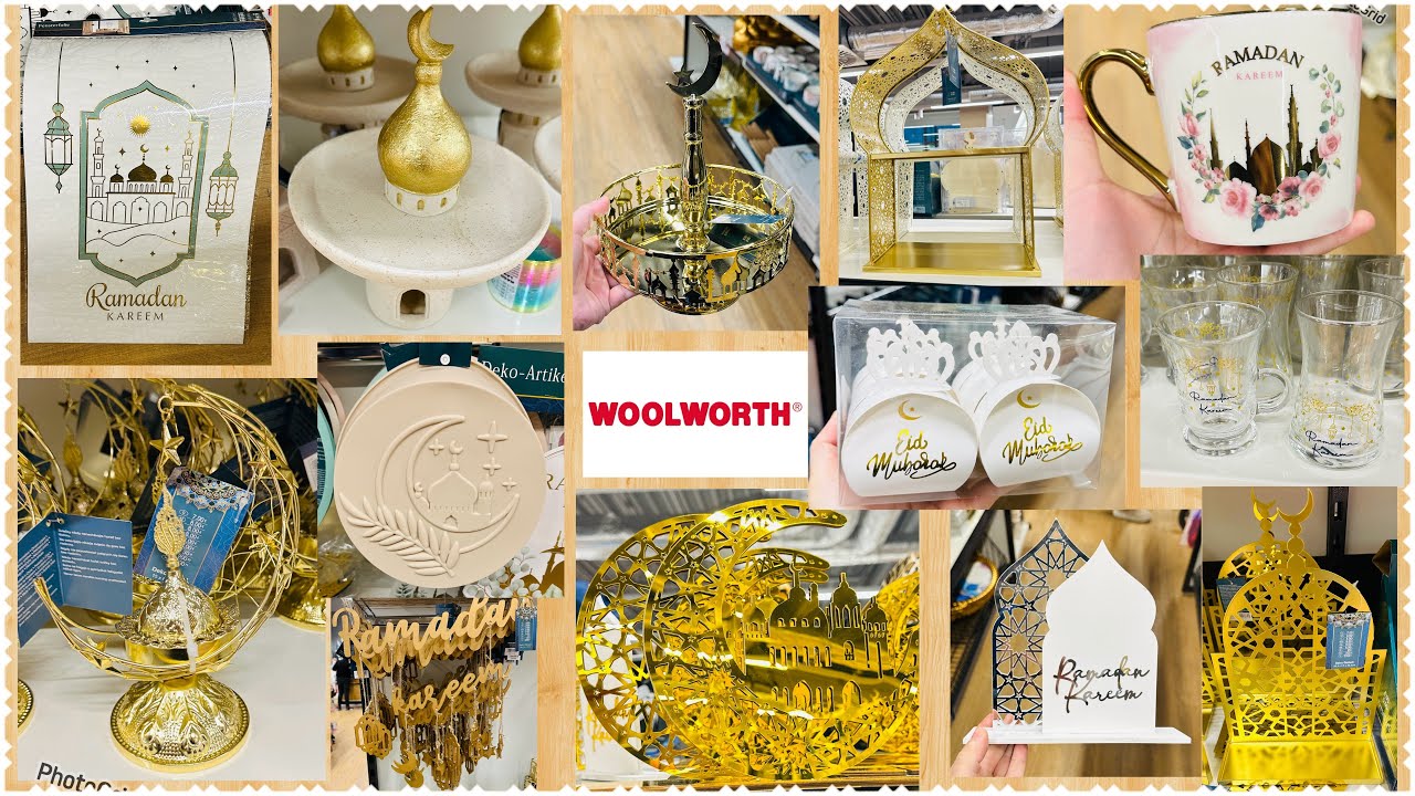 Woolworth 16 1 2026لهبال عند😍 فولفوت أواني و ديكورات روعة🤩 لشهر رمضان 🌙المبارك