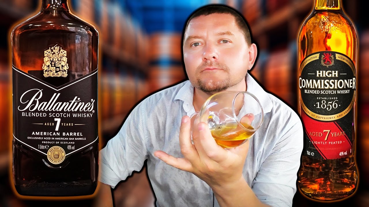 Виски Ballantine's 7 American Barrel и Виски High Commissioner 7 лет! Сравнение!