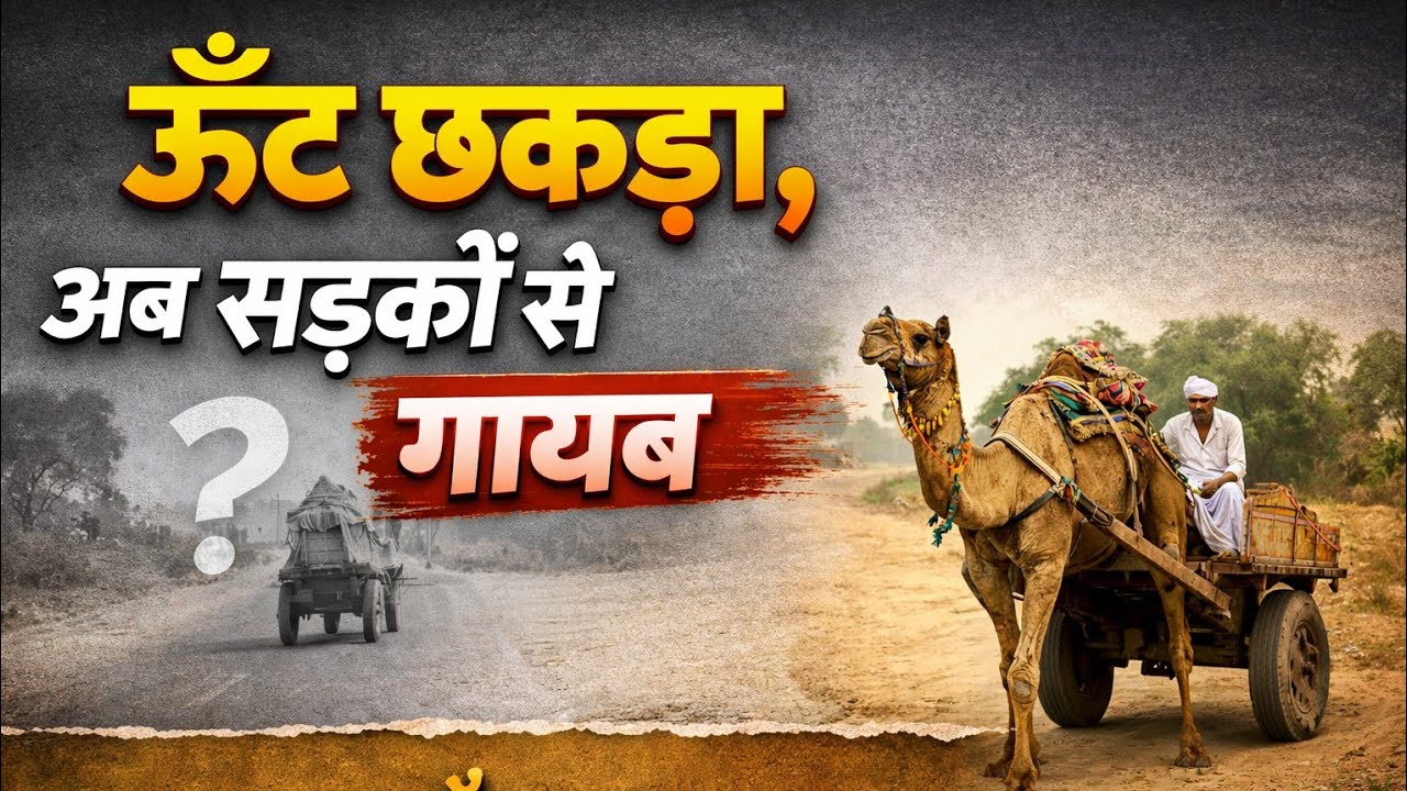 कभी गांव की पहचान थे ऊँट-छकड़े, अब सड़कों से हो गए गायब// माणकजी देवासी...7845774520