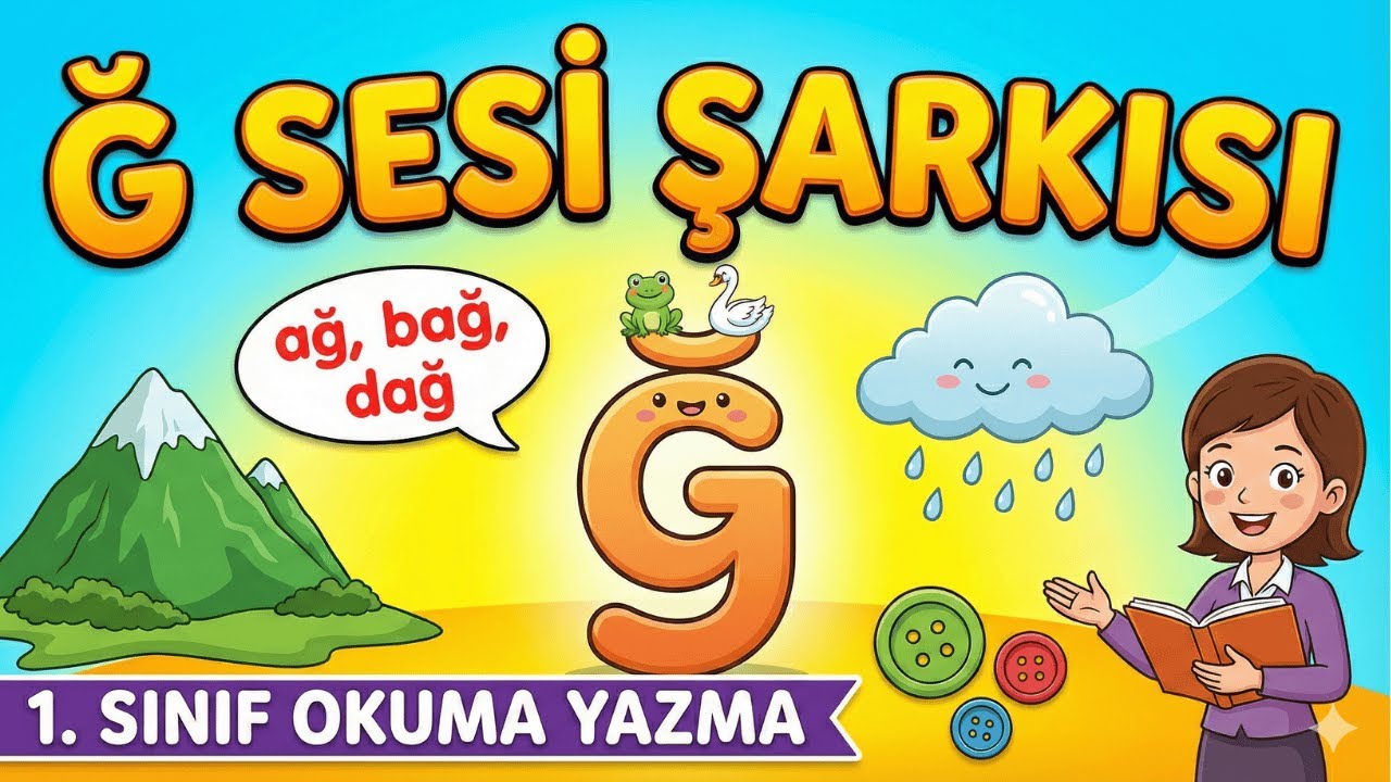 En Eğlenceli Ğ Sesi Şarkısı! 🐸 Yumuşak G Hi&ccedil; Bu Kadar Kolay Olmamıştı!