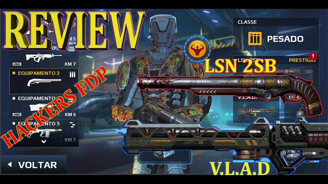 Mc5 | Review Classe Pesado Arma LSN 2SB e V.L.A.D