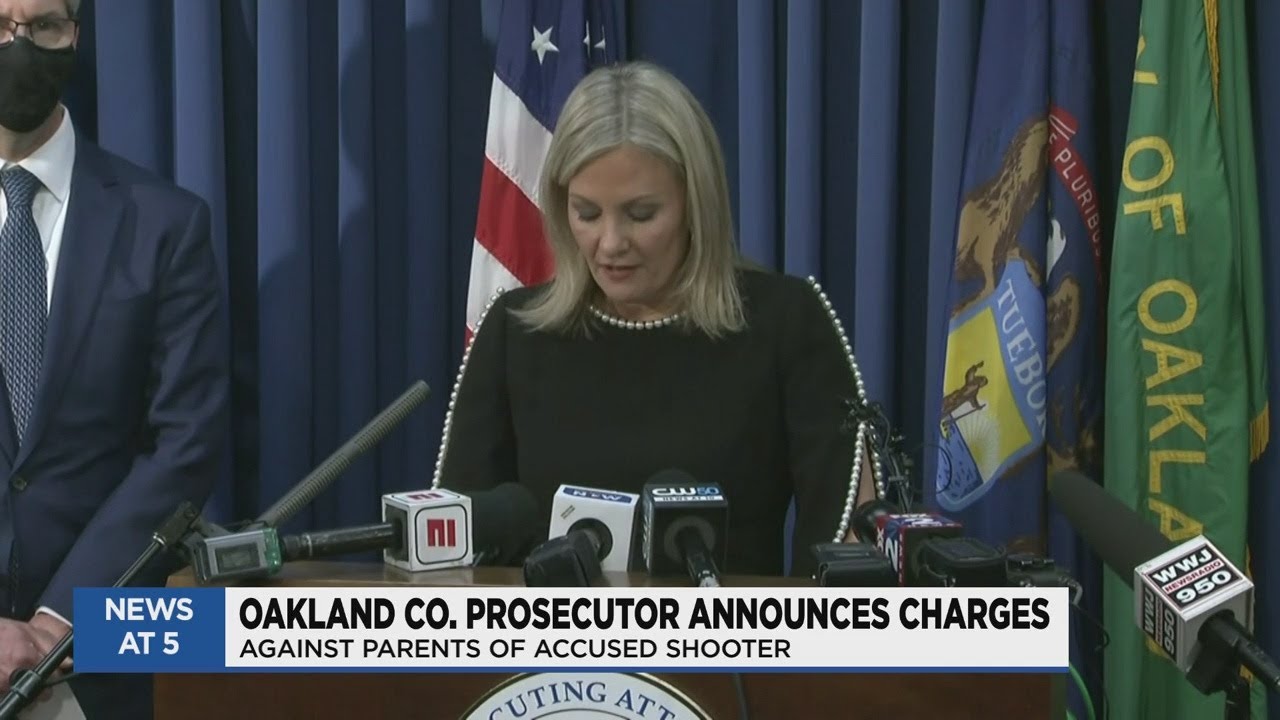 Parents of Michigan boy charged in Oxford school shooting