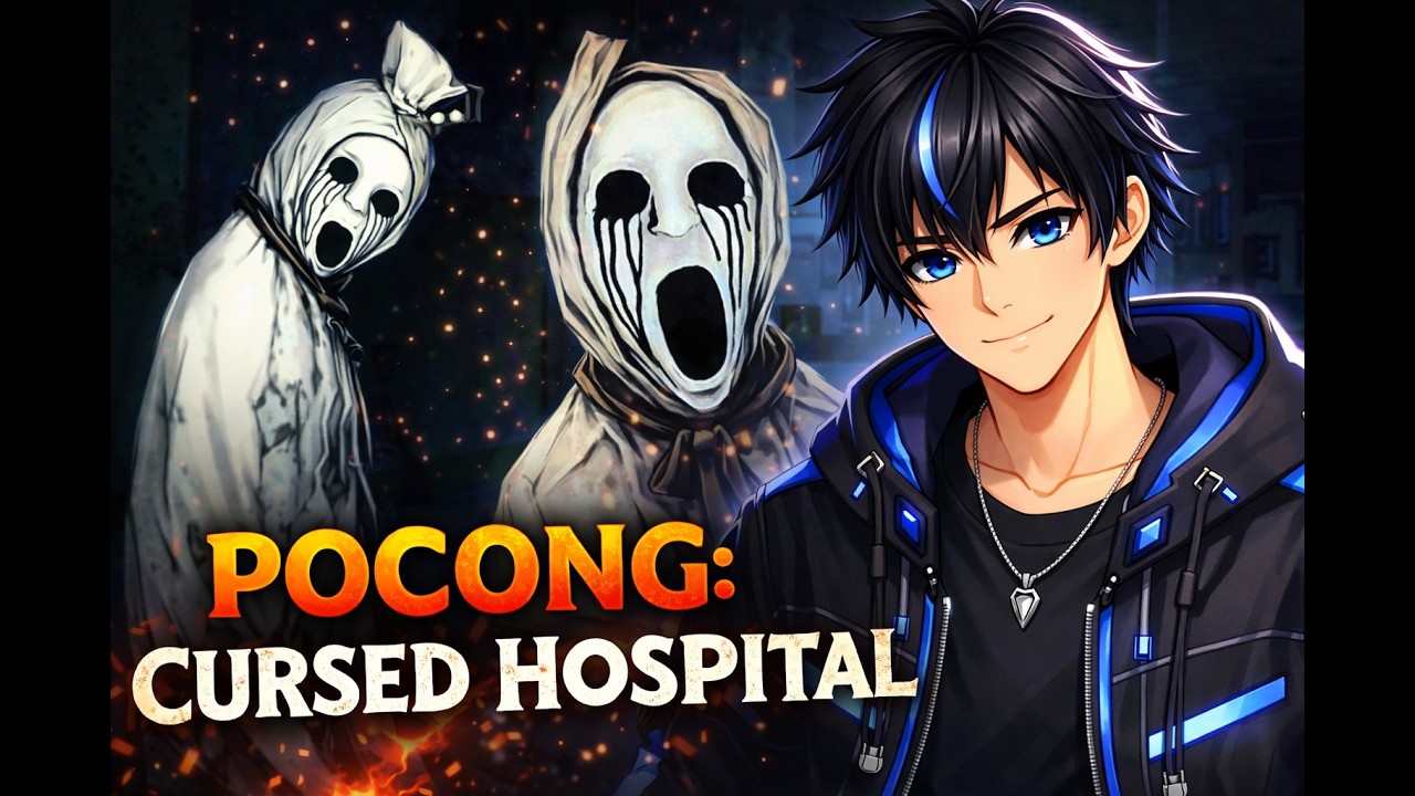 THIS ROBLOX HORROR IS TERRIFYING! Pocong Cursed Hospital #robloxindonesia #robloxhorror #roblox
