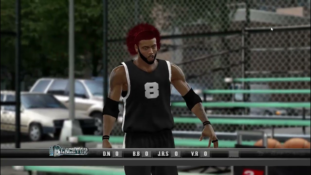 NBA 2K 10 | Dr32x BLACKTOP 99 RUN!!!!