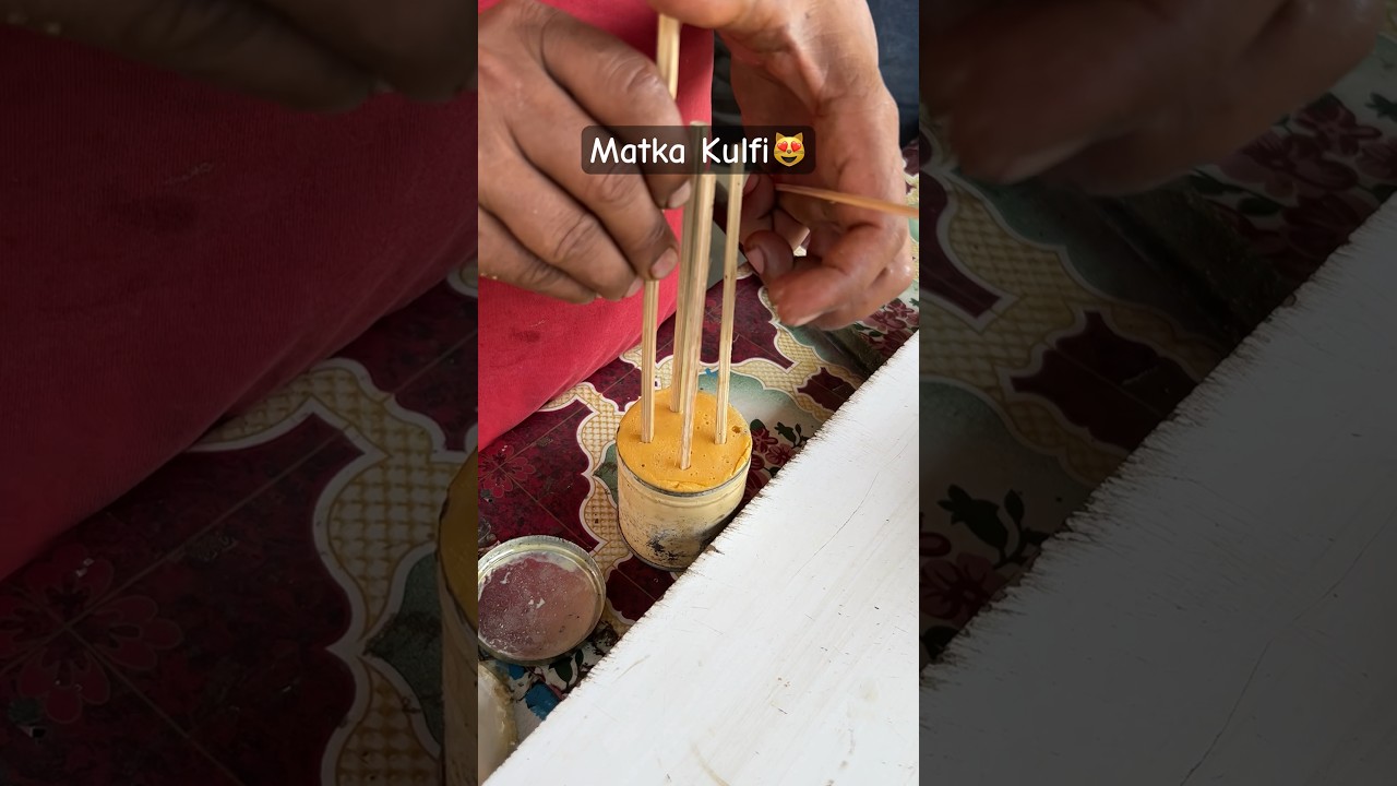 Aapko Pasand Hai Matka Kulfi?😻 | Indian Street Food #shorts