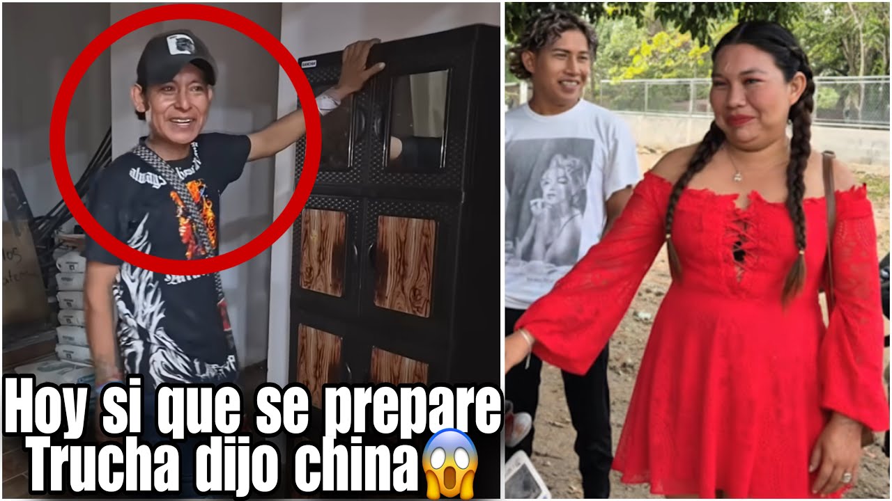 China hoy si no hay chentia que la detenga/asta el cuarto de trucha irá a verlo con vestidito😱