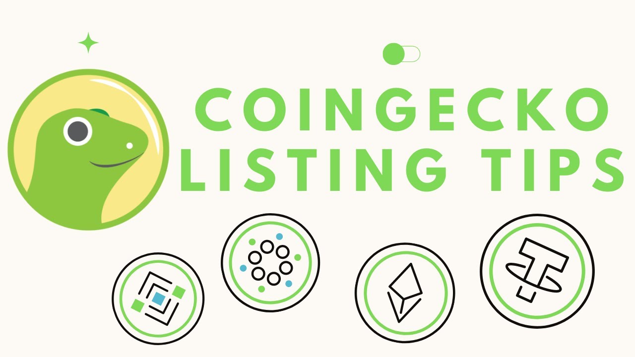 Getting listed on CoinGecko: Everything you need to know | Crypto marketing