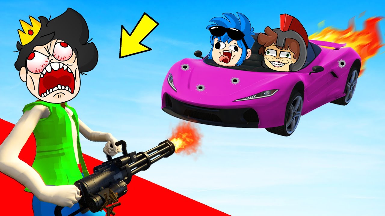 ¡GTA 5: CARRO NOOB vs ARMA PRO! 😱 RETO EXTREMO en GTA 5