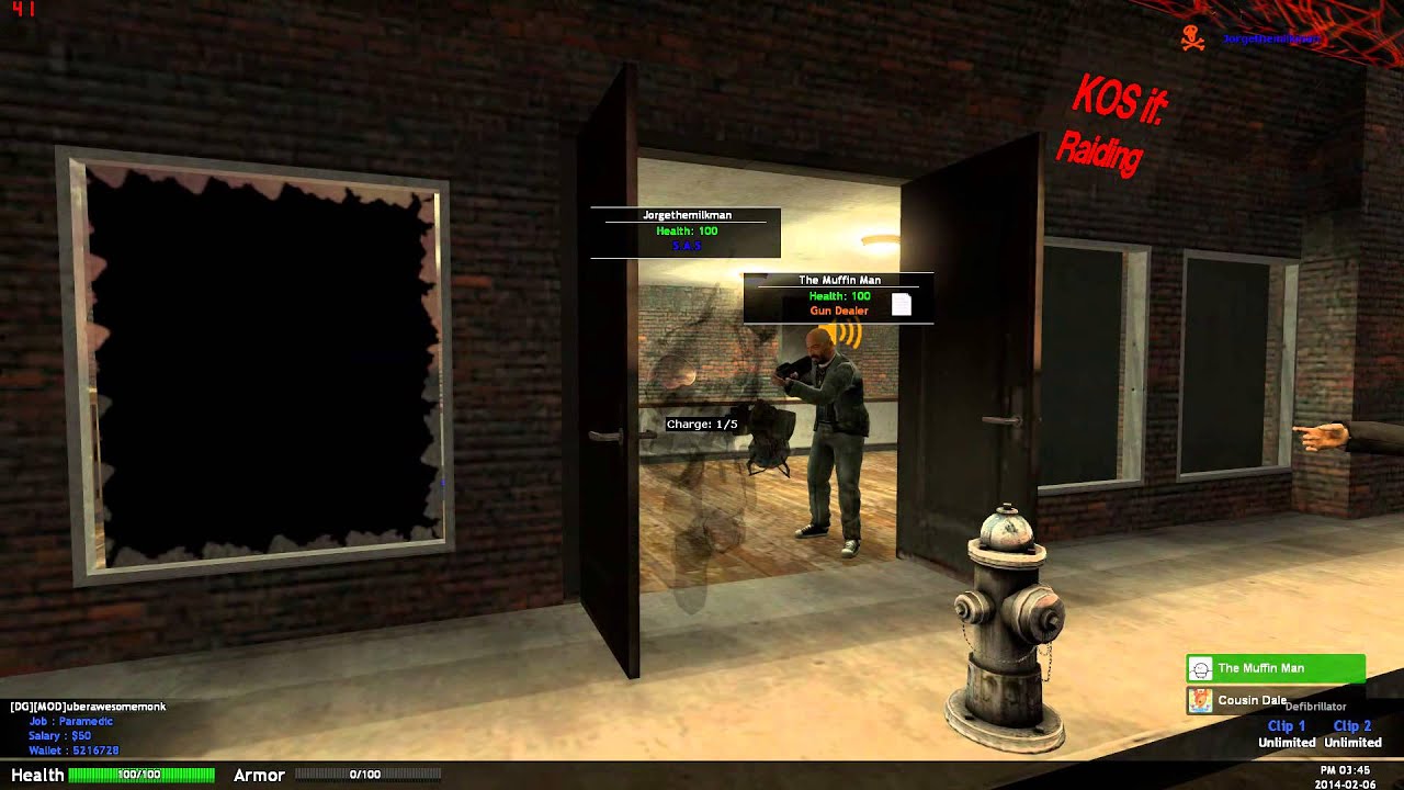 Destiny Roleplay Gmod DarkRP Server Review!